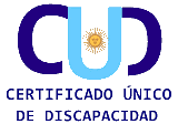 Logo Certificado Unico de Discapacidad